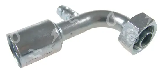 spojka OR 90o s pl. portem (R134a) pro hadice G10 (1/2